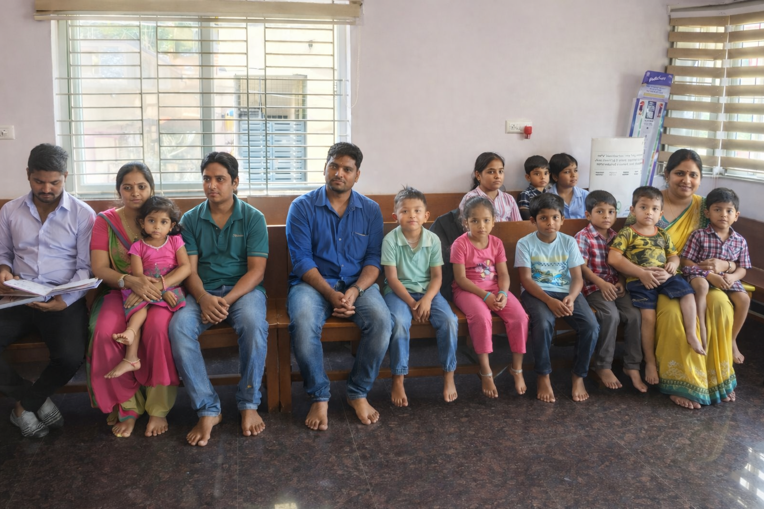 Comfortable waiting area